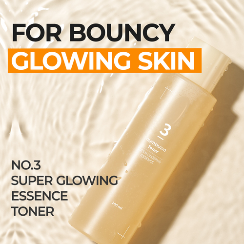 [Numbuzin] No.3 Super Glowing Essence Toner 200ml