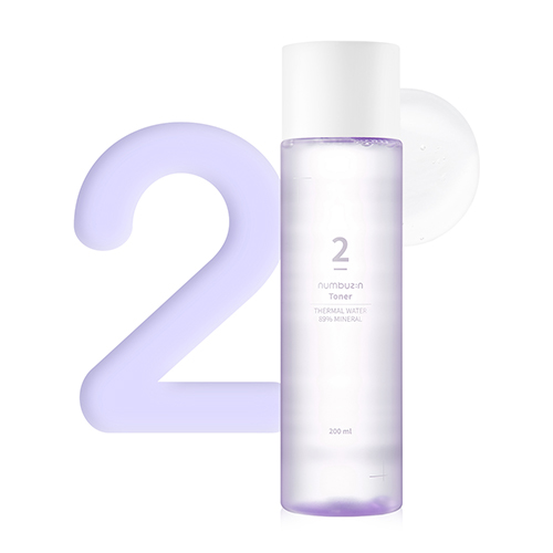 [Numbuzin] No.2 Thermal Water 89% Mineral Toner 200ml