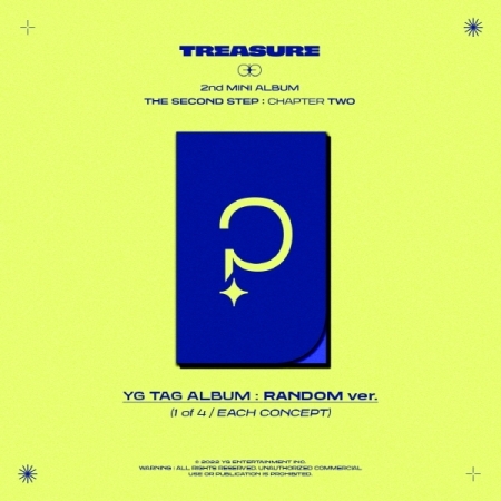 [K-POP] TREASURE 2nd Mini Album - THE SECOND STEP : CHAPTER TWO YG TAG ALBUM (RANDOM ver.)