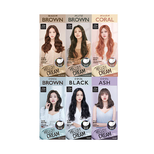 [mise en scene] *renewal* Hello Cream (5 colors)