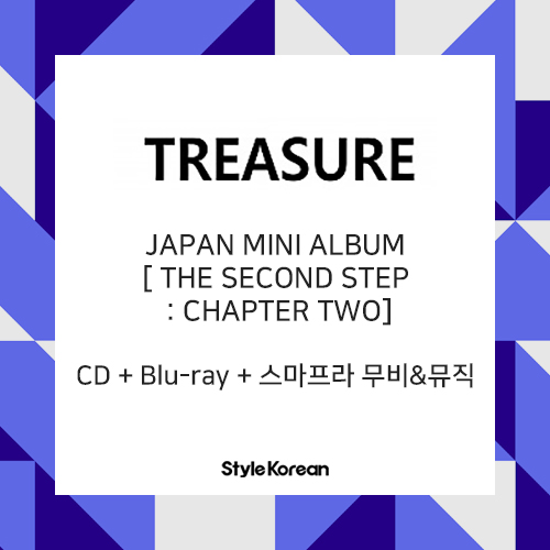 [K-POP] TREASURE JAPAN MINI ALBUM - THE SECOND STEP : CHAPTER TWO (CD + Blu-ray + 스마프라 Movie & Music)