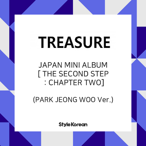 [K-POP] TREASURE JAPAN MINI ALBUM - THE SECOND STEP : CHAPTER TWO (CD + PARK JEONG WOO Ver.)