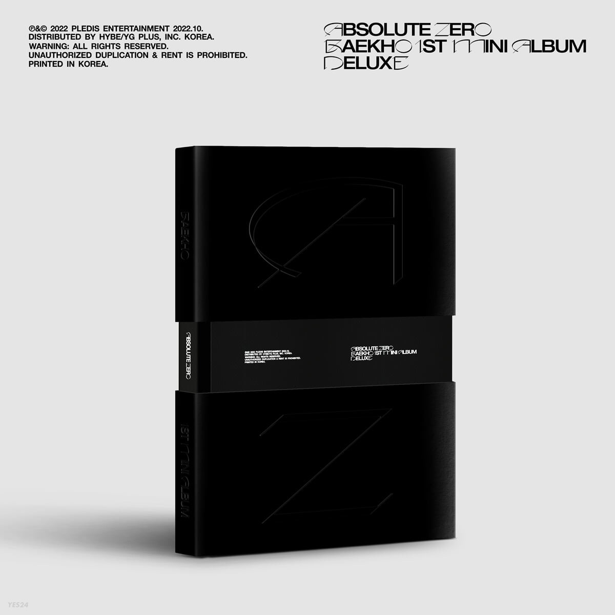 [K-POP] BAEKHO 1st Mini Album - Absolute Zero (Deluxe Ver.)