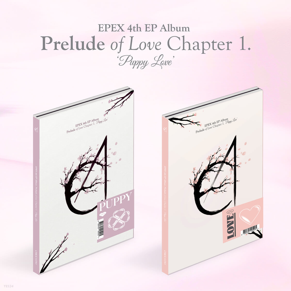 [K-POP] EPEX 4th EP Album - 사랑의 서 Chapter 1. Puppy Love (Random Ver.)