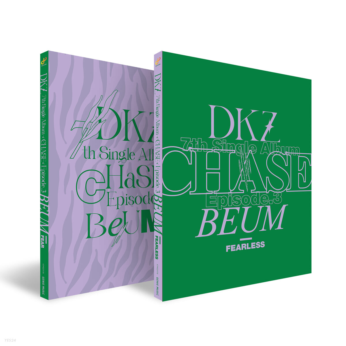 [K-POP] DKZ 7th Single Album CHASE EPISODE 3. BEUM (FEAR ver. / FEARLESS ver.)