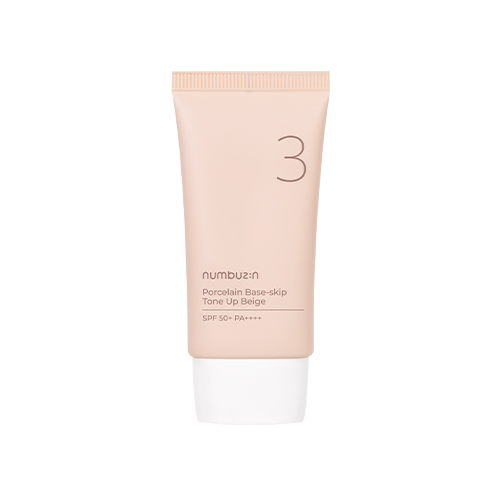 [Numbuzin] No.3 Porcelain Base-Skip Tone Up Beige 50ml