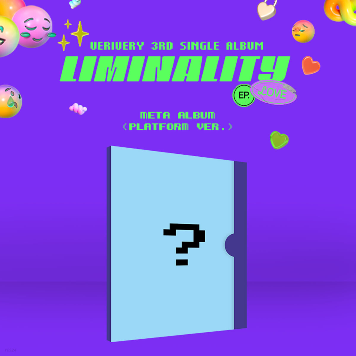 [K-POP] VERIVERY Single Album - Liminality - EP.LOVE (PLATFORM VER.) (Random ver.)