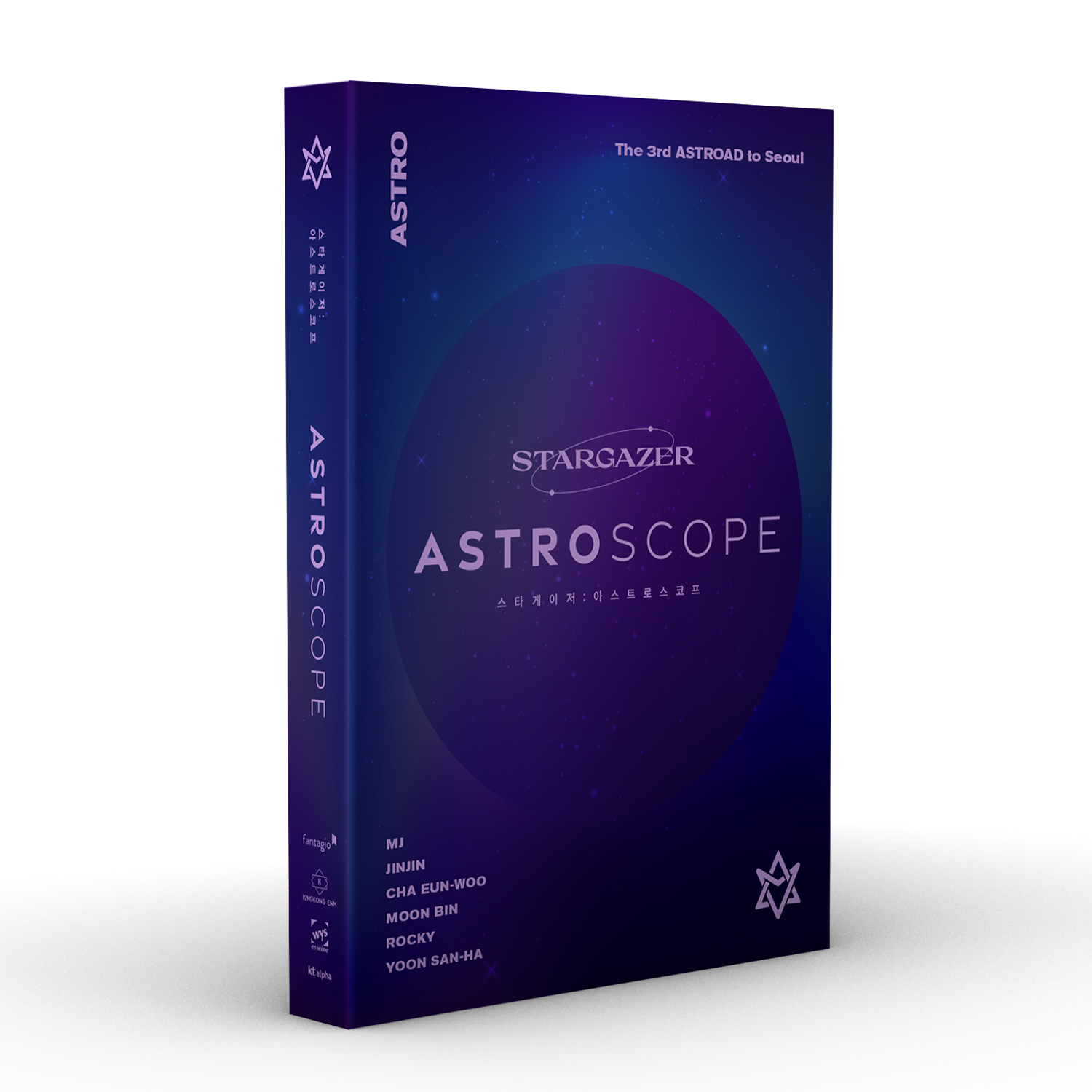 [K-POP] ASTRO - The 3rd ASTROAD to Seoul STARGAZER (DVD VER.)