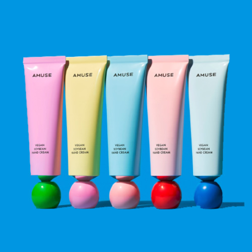 [AMUSE] Vegan Soybean Hand Cream 50ml (5 Types)