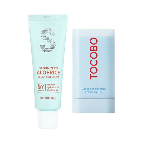 [Stylekorean] Tocobo Sun Stick & Be the Skin Suncream Duo Set