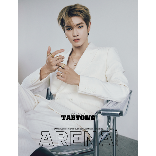 [K-POP] ARENA HOMME+ 2023.01 C Type (Cover : TAEYONG / Poster provided)