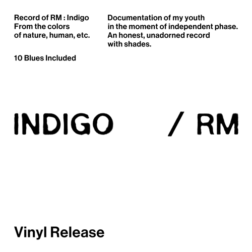 [KPOP] RM (BTS) - Indigo (LP Ver.)