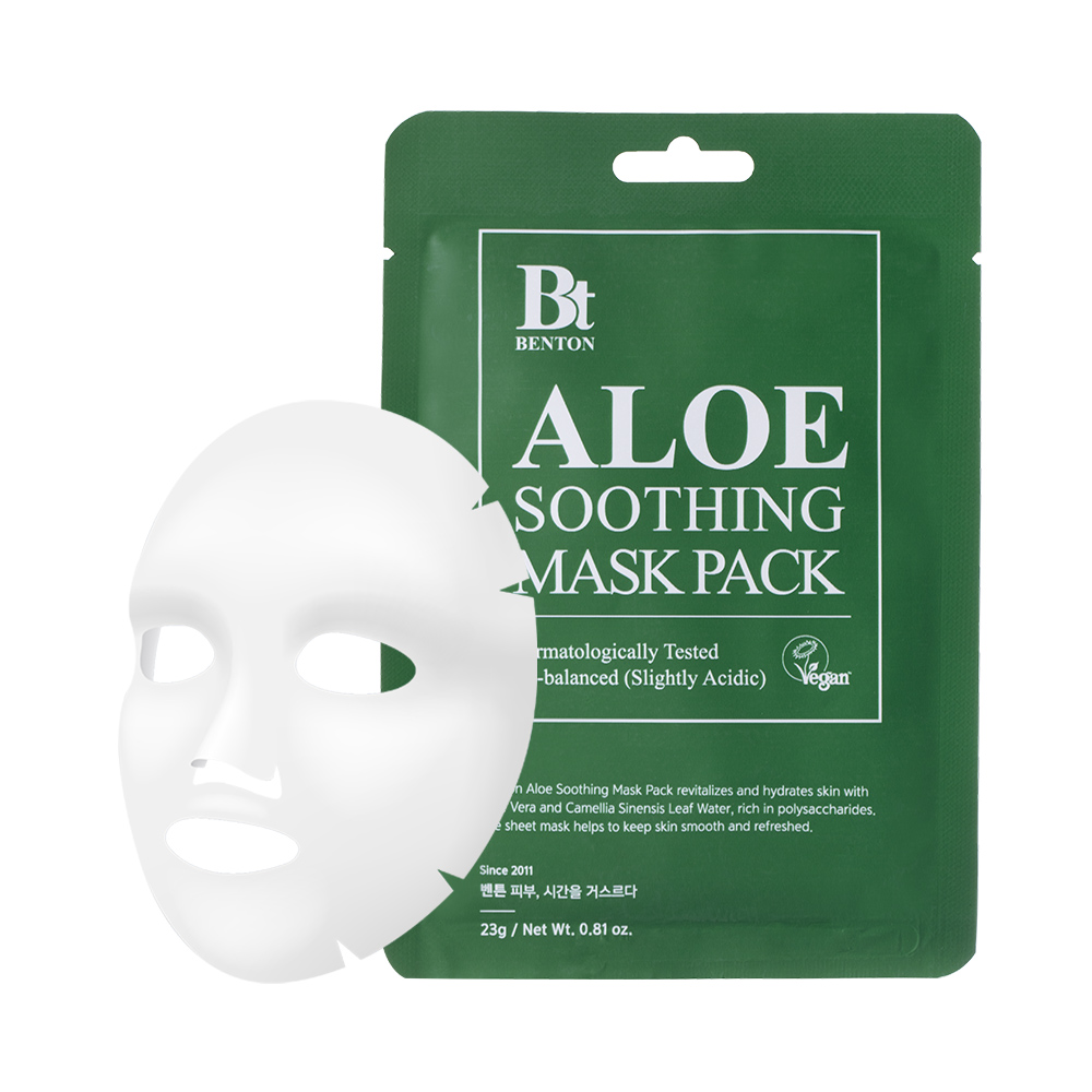 [Benton] *renewal* Aloe Soothing Mask Pack (10ea)