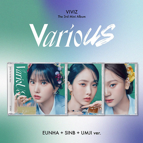 [KPOP] VIVIZ The 3rd Mini Album - VarioUS (Jewel Ver.)(Random Ver.)