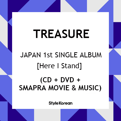 [K-POP] TREASURE JAPAN 1st SINGLE - Here I Stand (DVD Ver.)