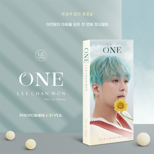 [K-POP] LEE CHAN WON 1st Album - ONE (Photobook Ver.) (CD)