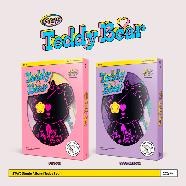 [K-POP] STAYC Single Album - Teddy Bear (Random Ver.)