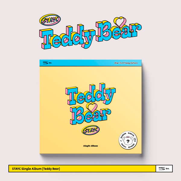 [K-POP] STAYC Single Album - Teddy Bear (Digipack Ver.)