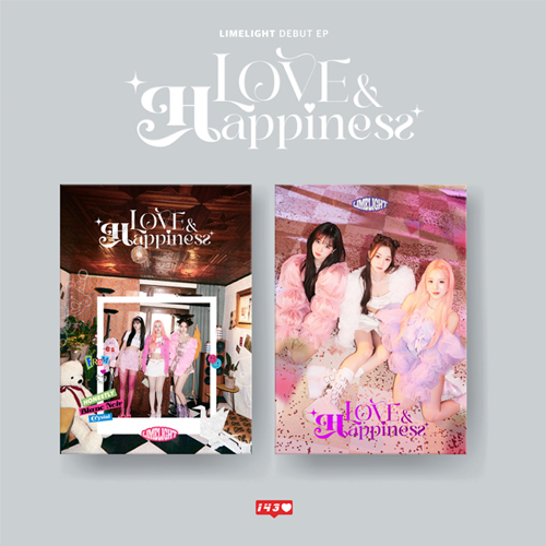 [K-POP] LIMELIGHT DEBUT EP - LOVE & HAPPINESS (Random ver.)