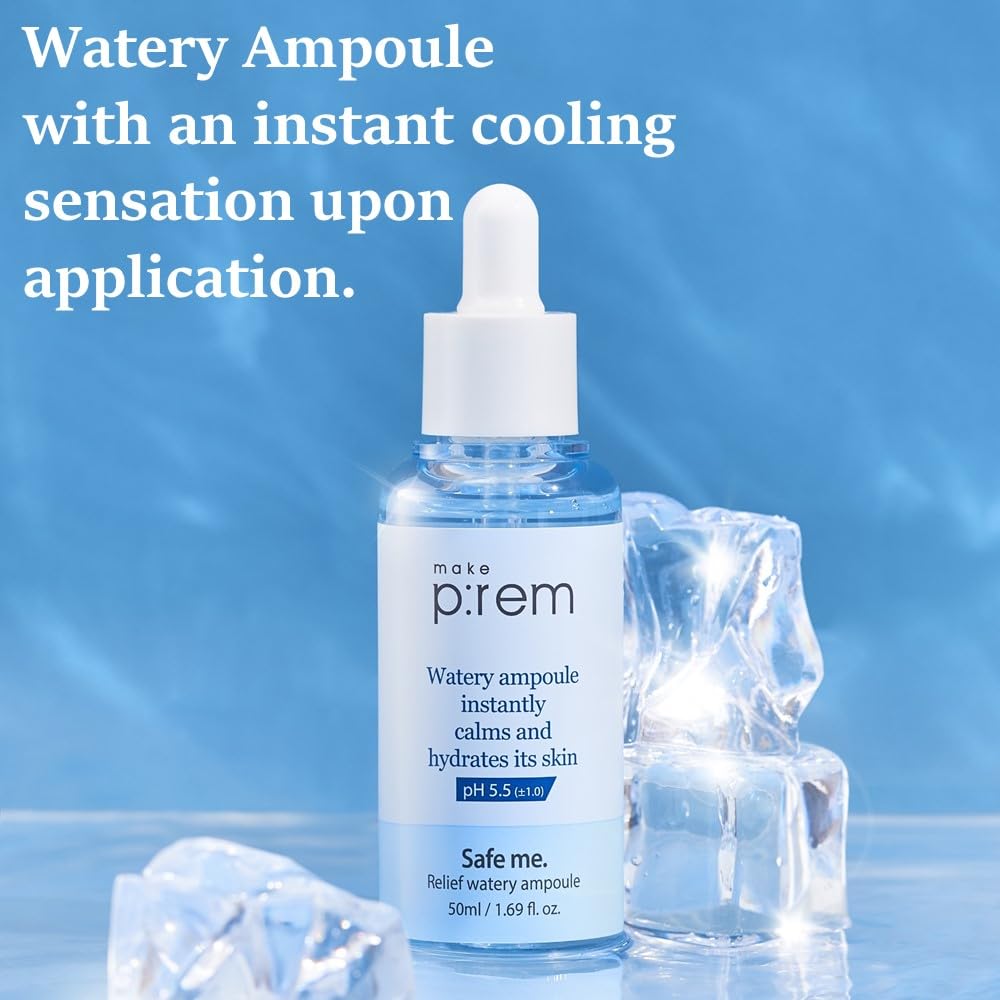 [make p:rem] Safe Me Relief watery ampoule 50ml