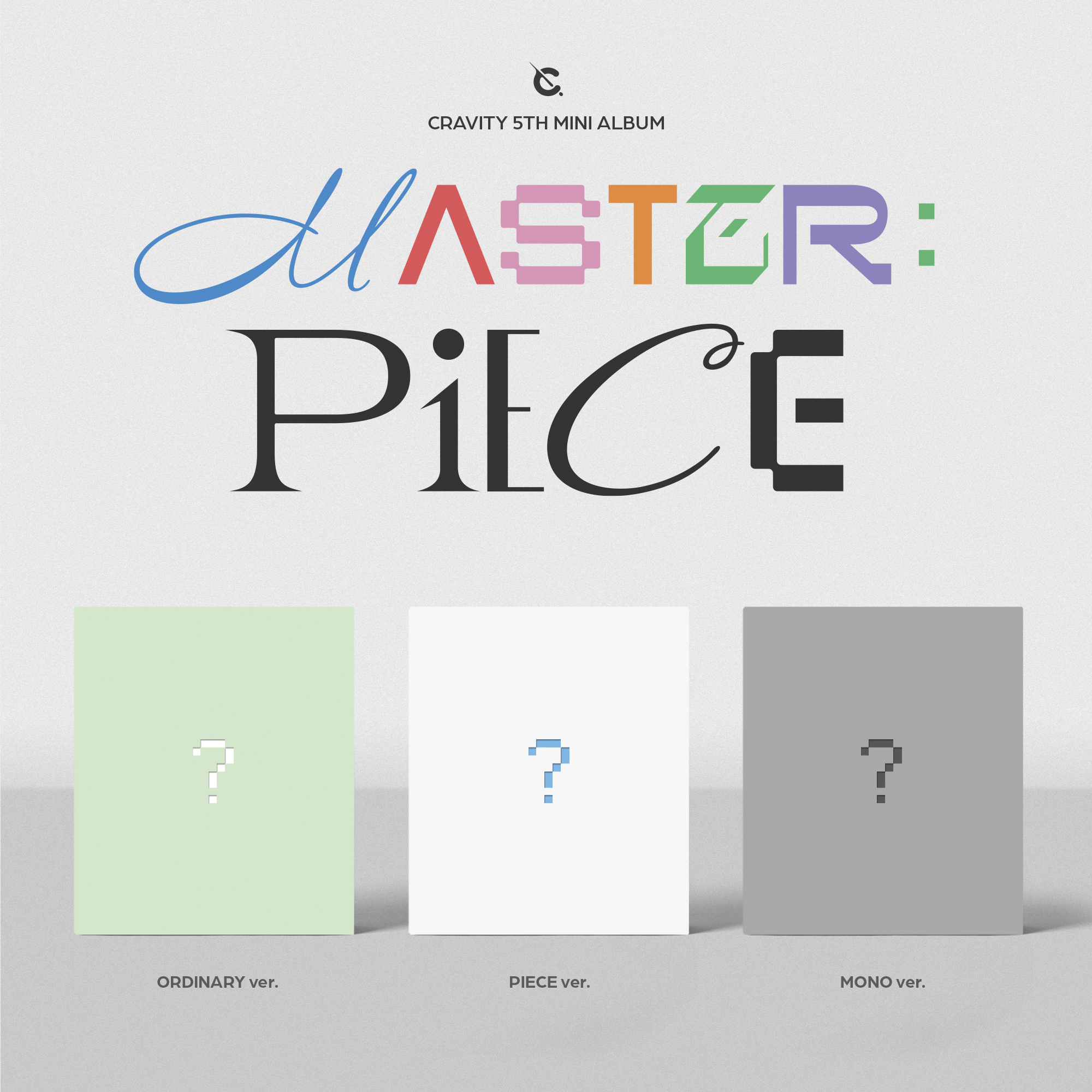 [K-POP] CRAVITY - 5th Mini Album [MASTER:PIECE] (Random Ver.)