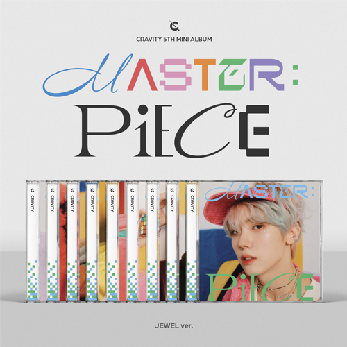 [K-POP] CRAVITY 5th Mini Album - MASTER:PIECE (Jewel Ver.) (Limited Edition)