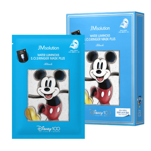 [JM Solution] Disney 100, Water Luminous S.O.S Ringer Mask Plus (10ea)