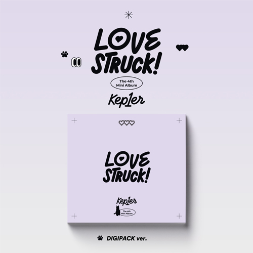 [K-POP] Kep1er The 4th Mini Album - LOVESTRUCK! (DIGIPACK Ver.) (Random Ver.)