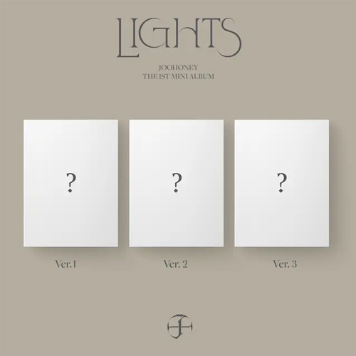 [K-POP] JOOHONEY 1st Mini Album - LIGHTS (Random Ver.)