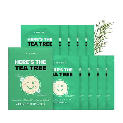 [I DEW CARE] Here's The Tea Tree (10ea)