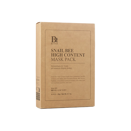 [Benton] Snail Bee High Content Mask Pack (10ea)