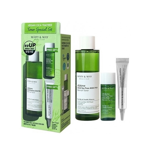 [Mary&May] Vegan CICA Teatree Toner Special Set