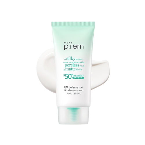 [make p:rem] UV defense me No Sebum Sun cream 50ml