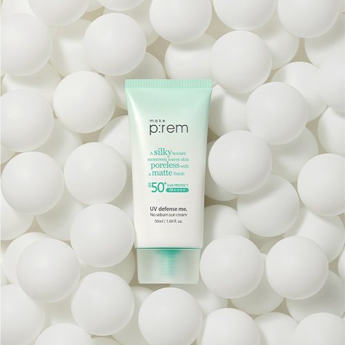 [make p:rem] UV defense me No Sebum Sun cream 50ml