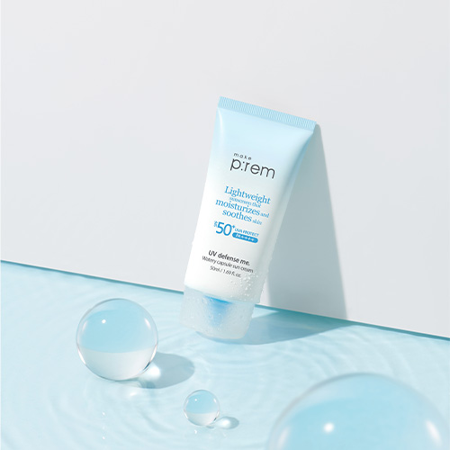 [make p:rem] UV defense me Watery Capsoule Sun cream 50ml