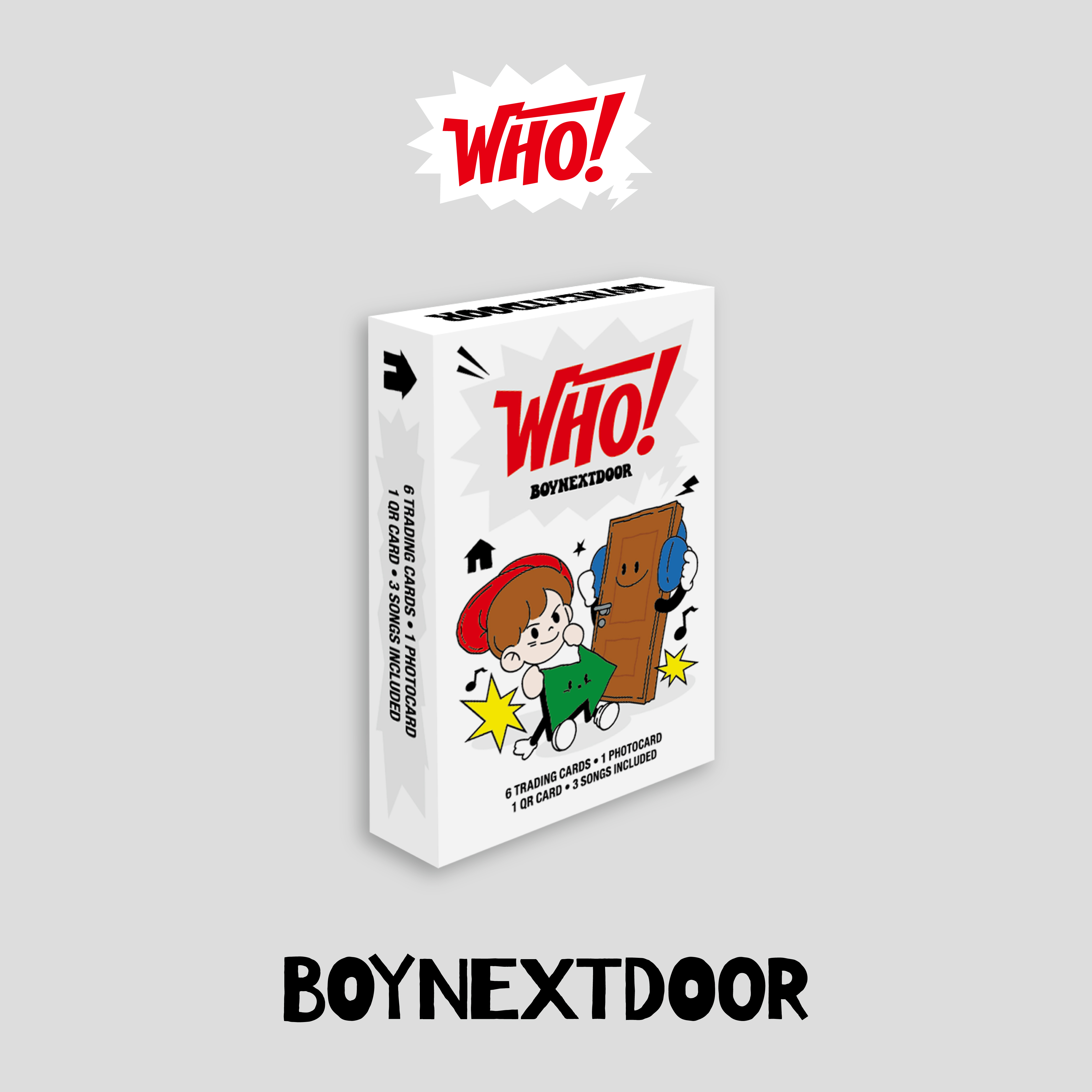 [K-POP] BOYNEXTDOOR 1st Single - WHO! (Weverse Albums ver.)