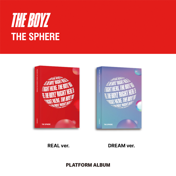 [K-POP] THE BOYZ 1st Single Album - THE SPHERE (Platform Ver.) (Random Ver.)