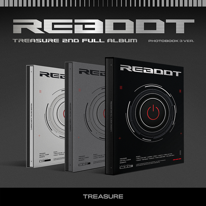 [K-POP] TREASURE 2ND FULL ALBUM - REBOOT PHOTOBOOK VER. (Random Ver.)