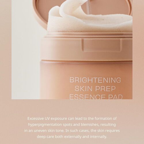 [House of HUR] Brightening Skin Prep Essence Pad 140ml (70sheets)