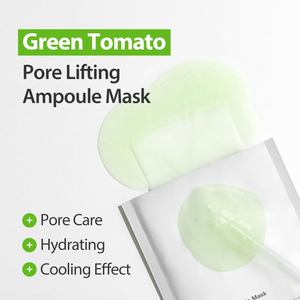 [SUNGBOON EDITOR] Green Tomato Pore Lifting Ampoule Mask