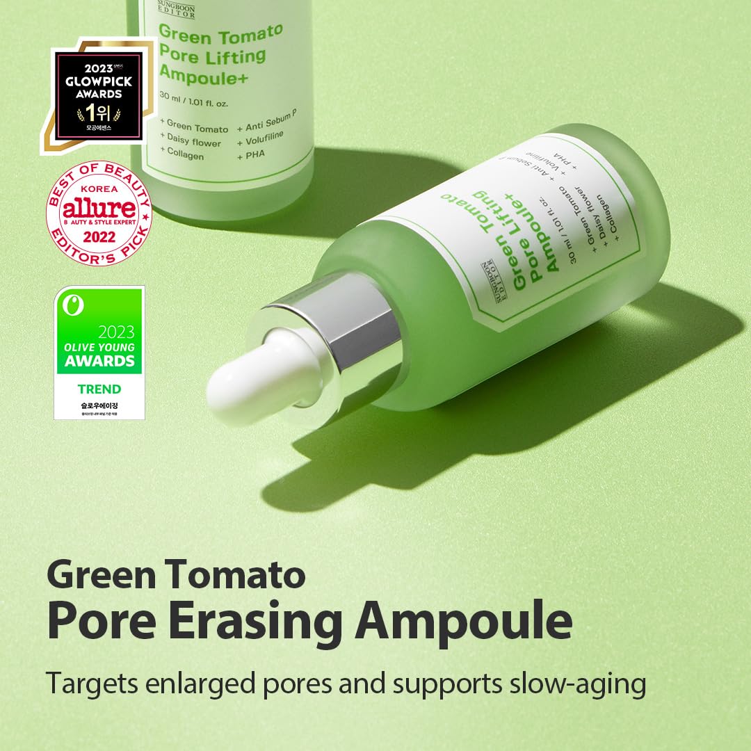 [SUNGBOON EDITOR] Green Tomato Pore Lifting Ampoule+ 30ml