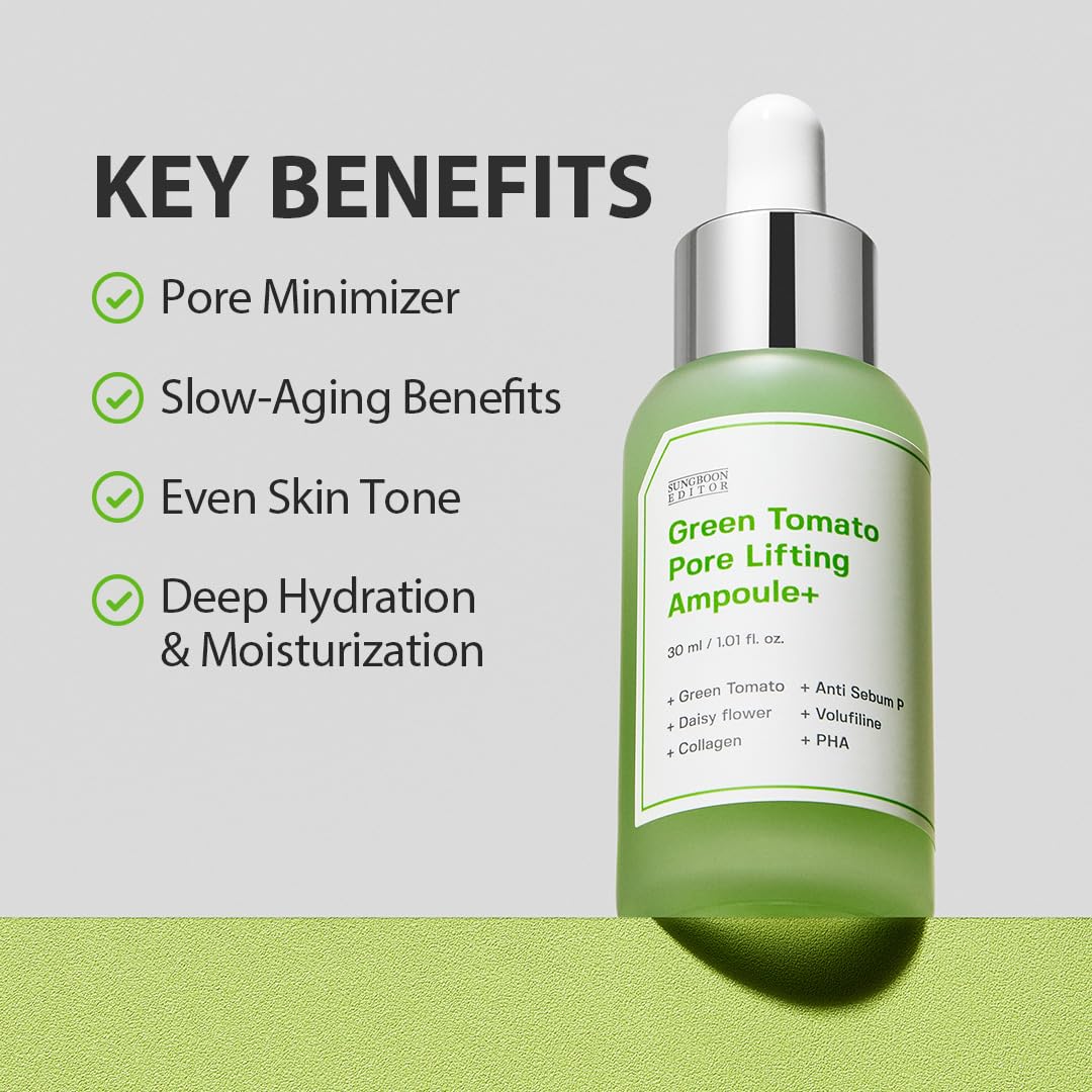 [SUNGBOON EDITOR] Green Tomato Pore Lifting Ampoule+ 30ml