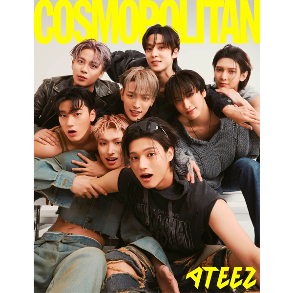 [K-POP] COSMOPOLITAN 2023.08 x ATEEZ (9 TYPES)