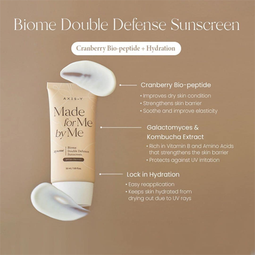 [AXIS-Y] Biome Double Defense Sunscreen 50ml