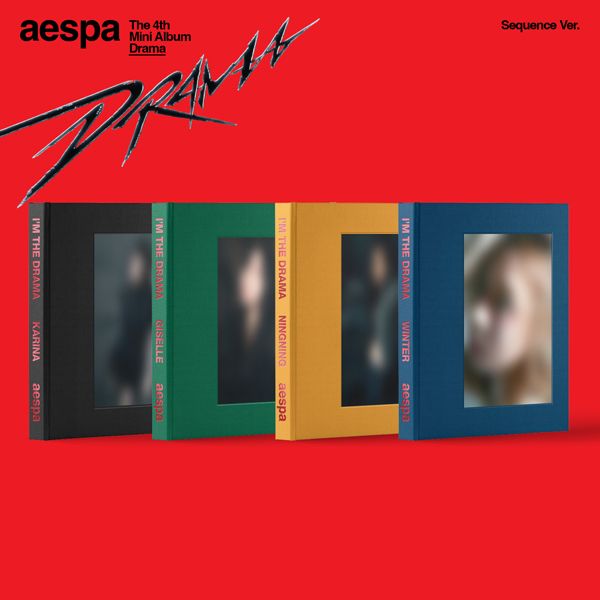 [K-POP] aespa The 4th Mini Album - Drama (Sequence Ver.) (Random Ver.)