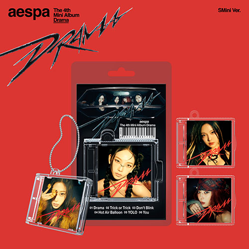 [K-POP] aespa The 4th Mini Album - Drama (SMini Ver.) (Smart Album) (Random Ver.)