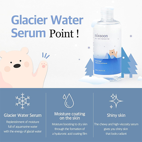 [MIXSOON] Glacier Water Hyaluronic Acid Serum 300ml