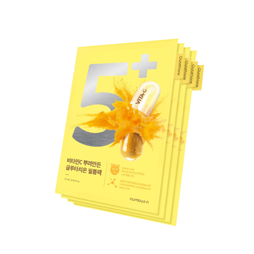 [Numbuzin] No.5 Vitamin Spotlight Sheet Mask (4ea)