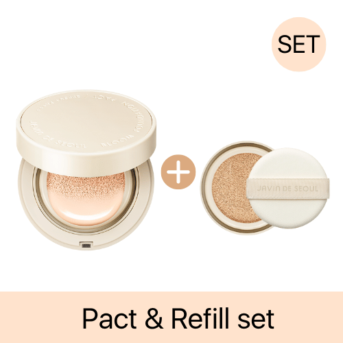 [JAVIN DE SEOUL] Bloom Foundation Pact & Refill Set