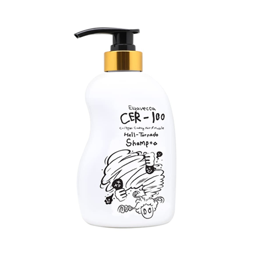 [Elizavecca] CER-100 Collagen Coating Hair A+ Muscle Tornado Shampoo 500ml